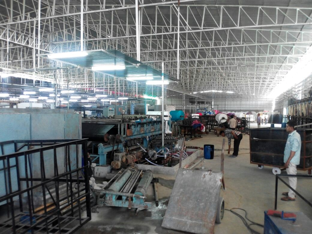 NextGen Textile Park active operational unit and machinery