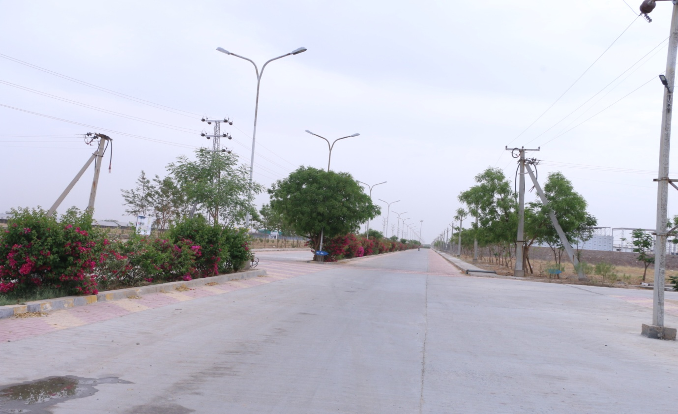 Visual overview of the NextGen Textile Park site